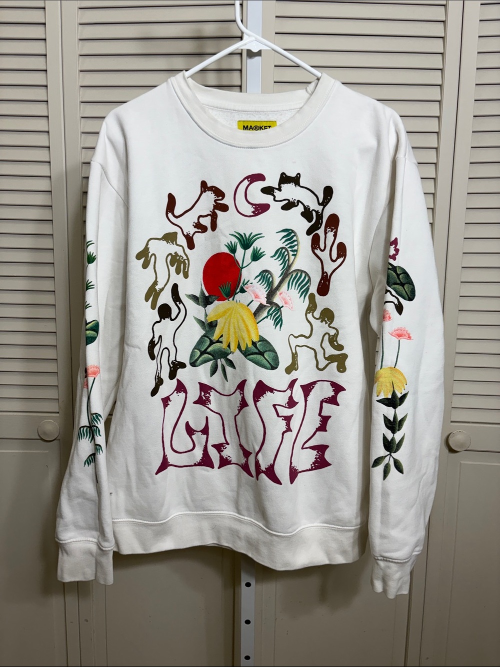 Urban Outfitters Market Life Cycle Crewneck Sweatshirt Medium